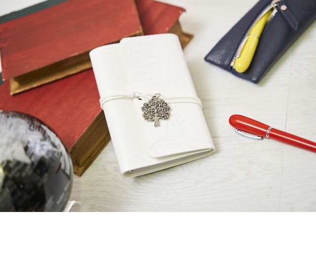 Block Notes With Tree Of Life Pendant And Box Selezione Zanolli 168777 912mz20462