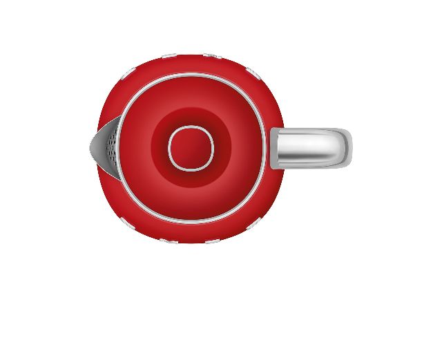 Mini Bollitore Rosso Smeg 174469 891klf05rdeu