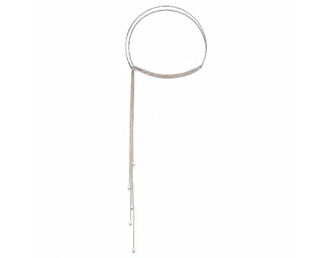 Collana rigida vivienne argento millefili