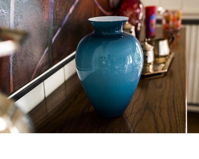 Vaso Labuan Vetro Di Murano Orizzonte E Lattimo Venini 165909 93170663ozla