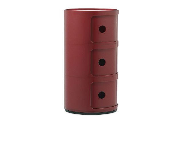 Drawer Componibile Three Elements Bordeaux Kartell 185256 90604967bo