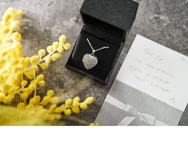 Picture Pendant Heart Silver Selezione Zanolli 185917 611ci00165