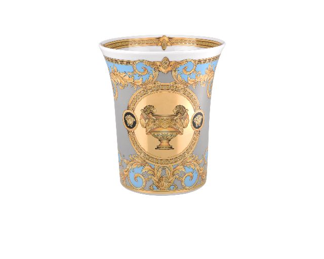 Vase prestige gala bleu porcelain