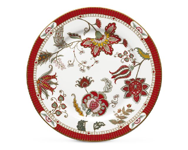 Dessert plate kashmir porcelain