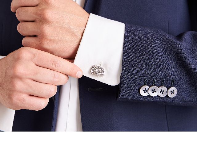 Cufflinks Silver Engraved Video Selezione Zanolli 152726 925gm501