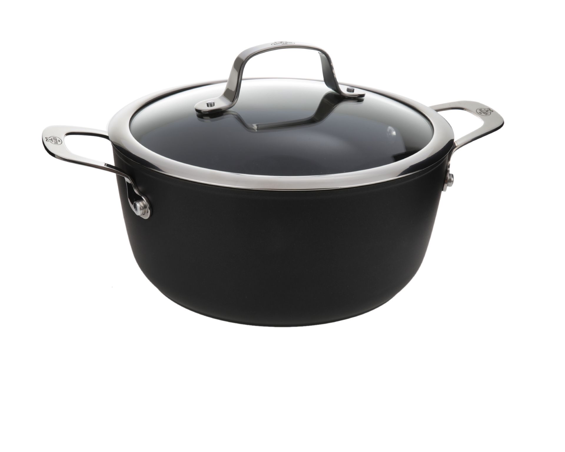 Casserole Alba With Two Handles And Lid Ballarini 153304 7449y2ld24