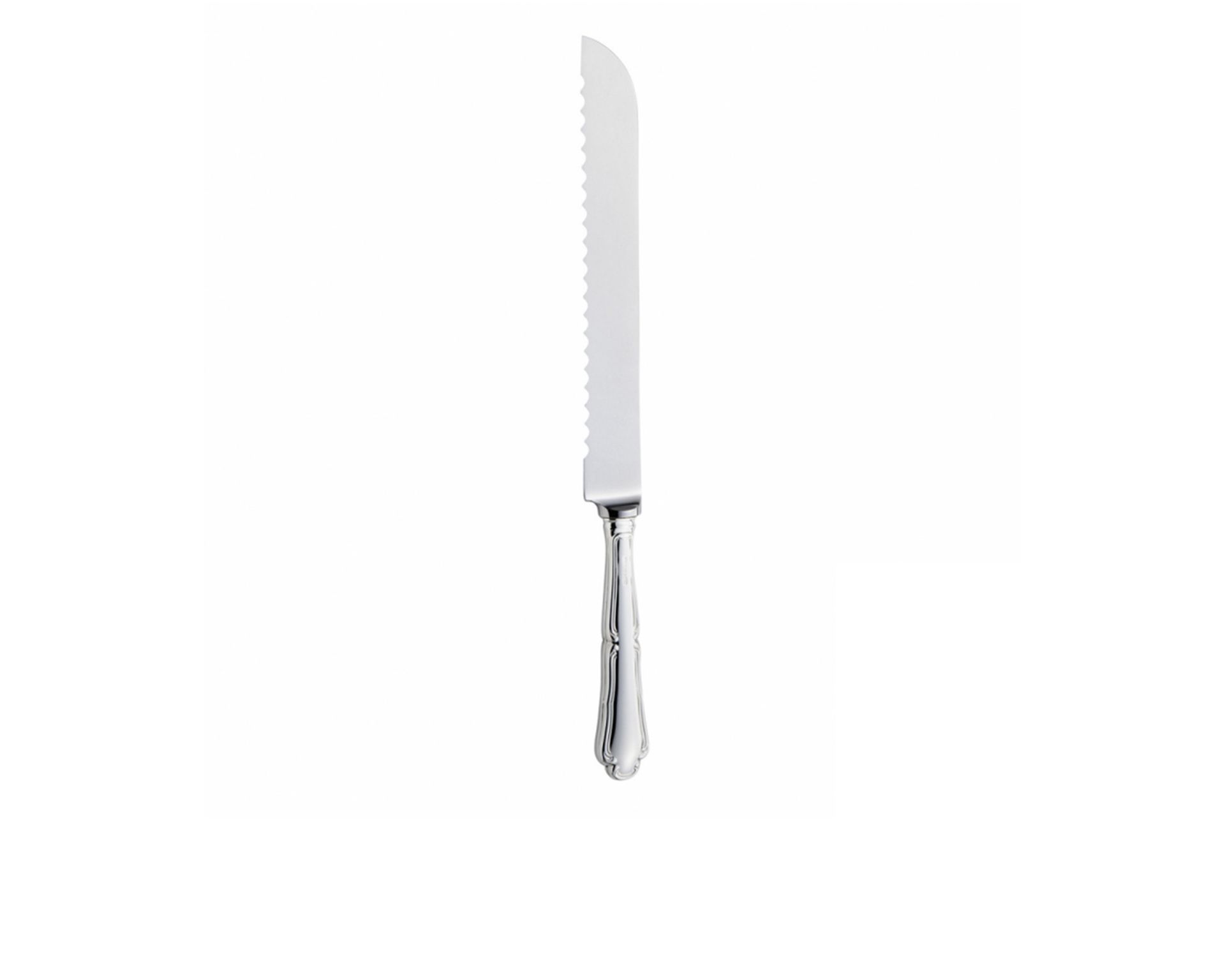 Panettone Knife Silver In Baroque Style Selezione Zanolli 170434 Zc216081ba