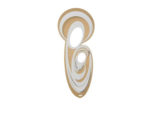 Icona maternità oro trasparente e bianco marmo