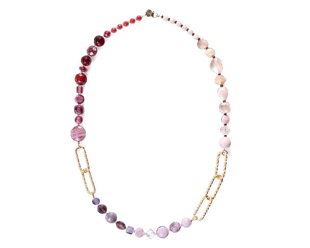 Necklace breeze murano glass