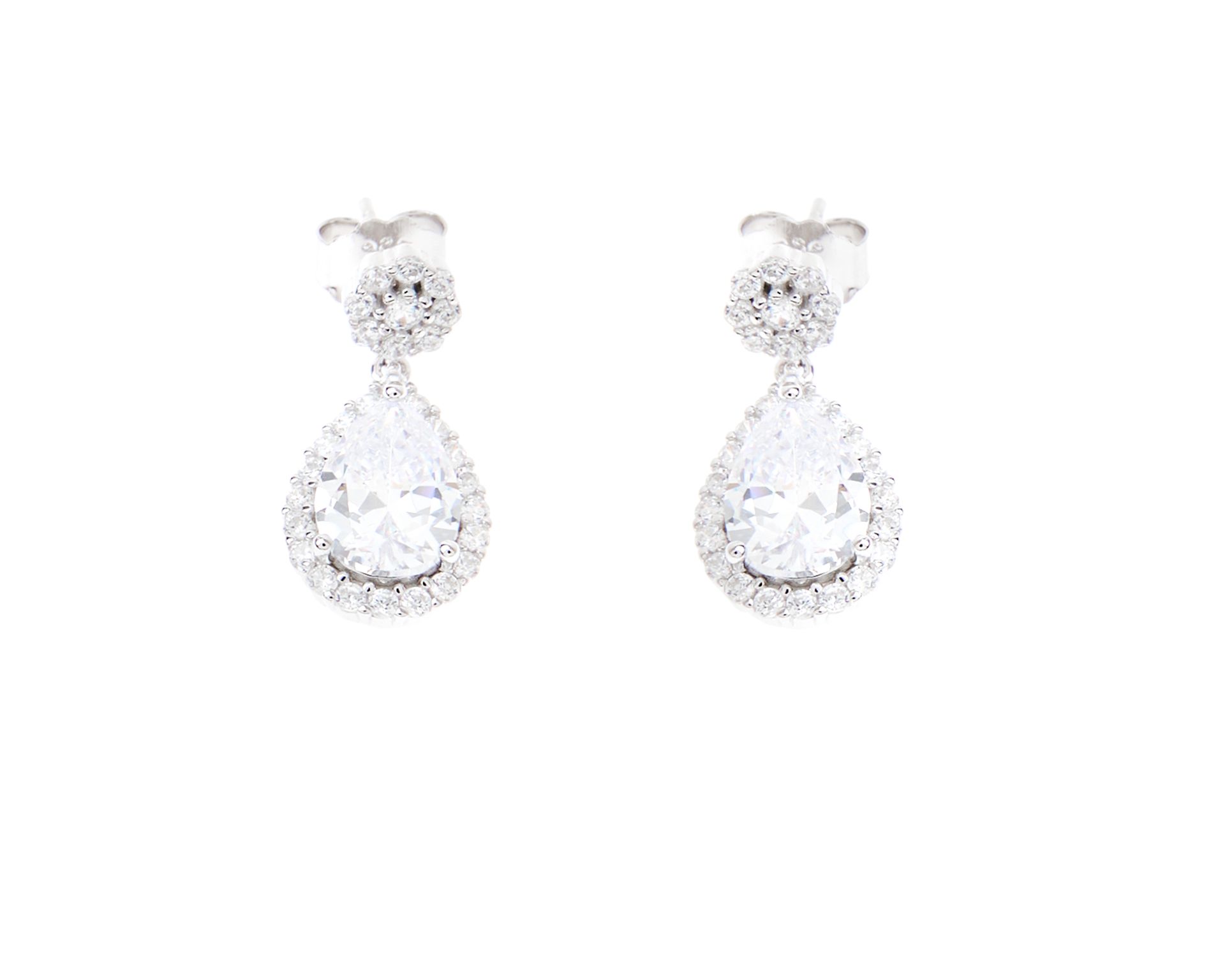 Orecchini Luce Argento Con Cubic Zirconia Sovrani 172454 814j6566