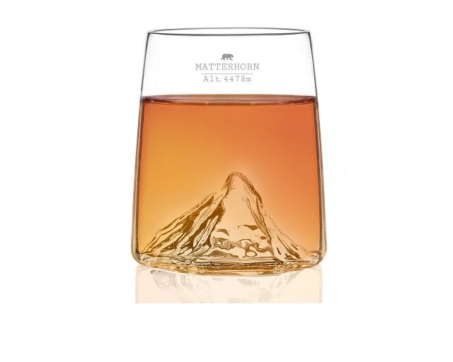 Set Bicchieri Shooters Topographic Monte Bianco Everestmatterhornpico De Alto 4 Pezzi Alaskan Maker 189441 200sbemp