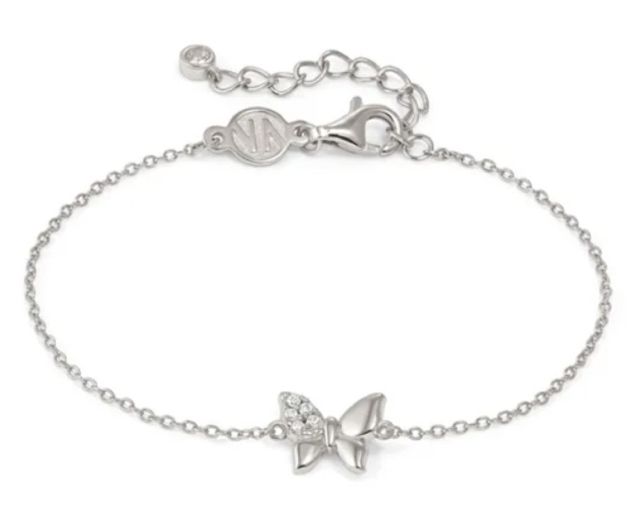 Bracelet petit sparkle silver butterfly