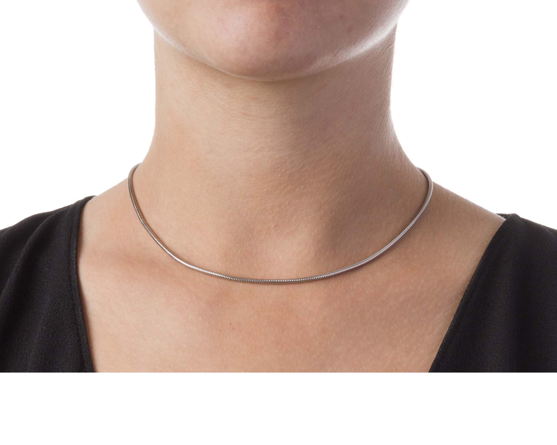 Mouse Tail Necklace Silver Selezione Zanolli 157728 611cl00363
