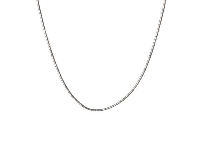 Mouse Tail Necklace Silver Selezione Zanolli 157728 611cl00363