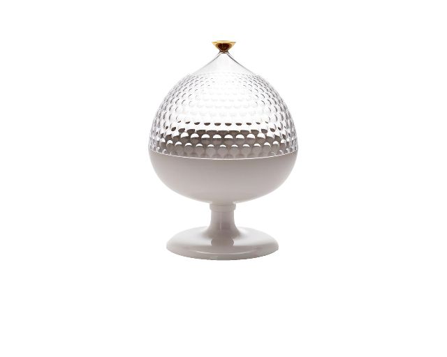Stand pumo transparent white