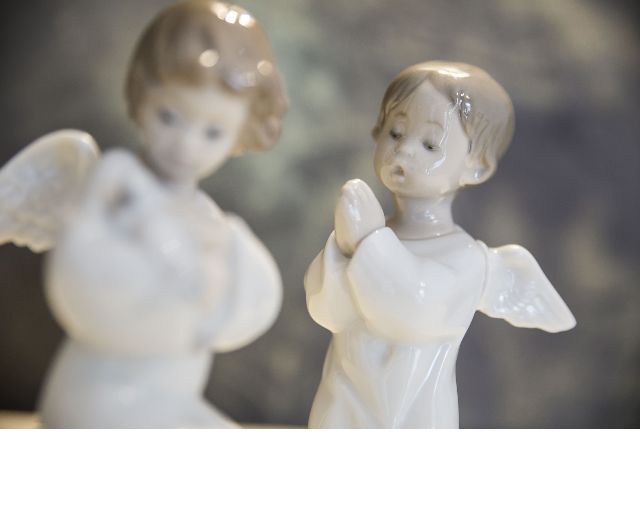 Angioletto Che Prega Porcellana Lladro