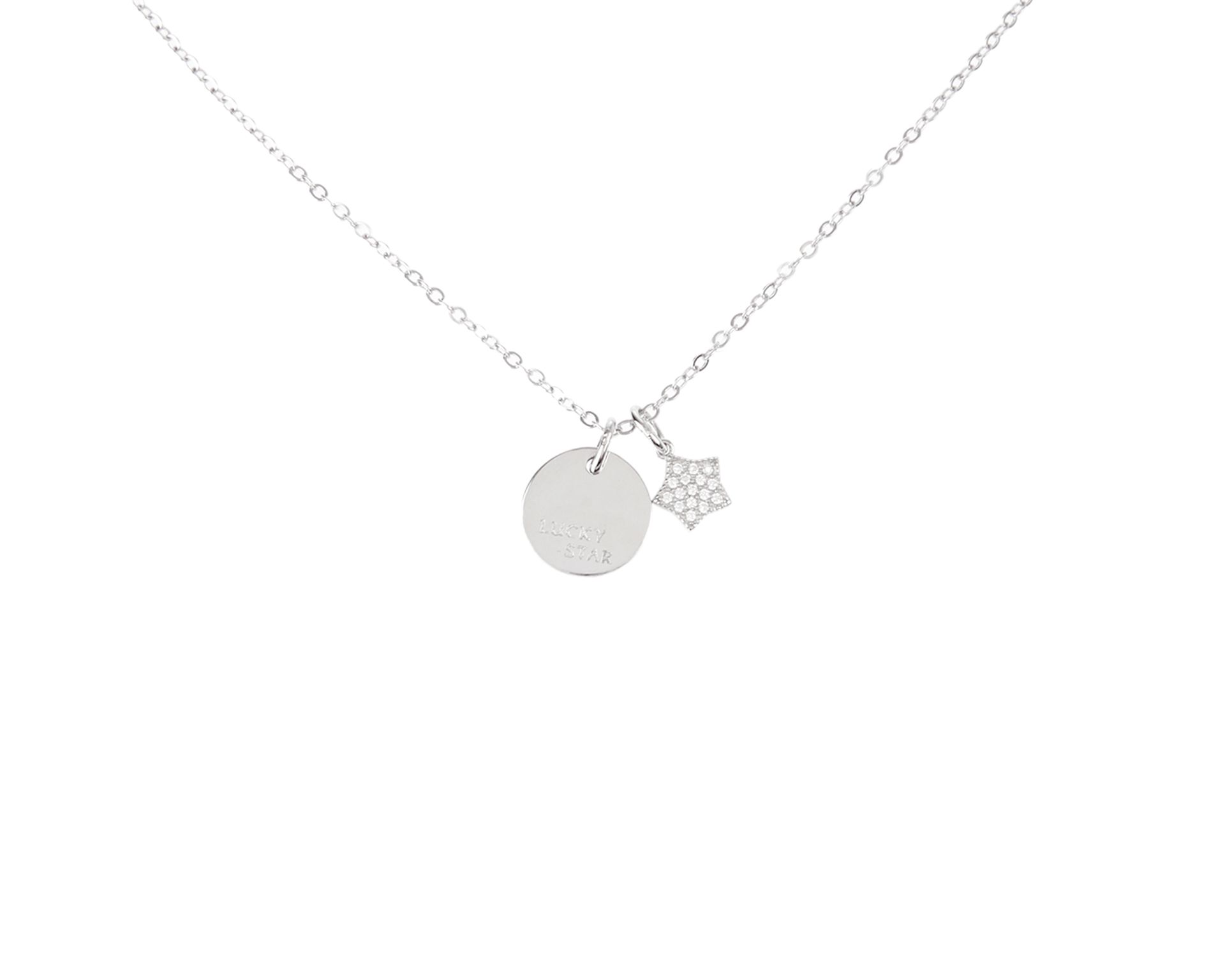 Collana Argento Con Ciondolo Stella E Zirconi Bianchi Selezione Zanolli 169184 935d4146hk0059r14