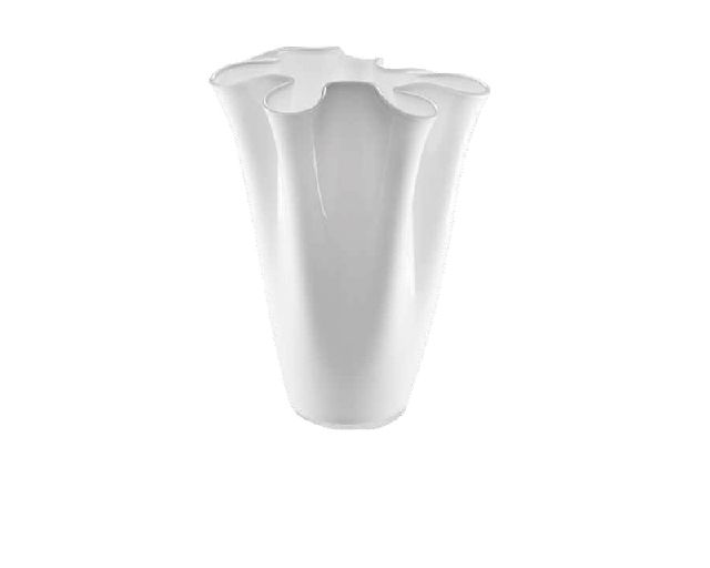 Vase wave white