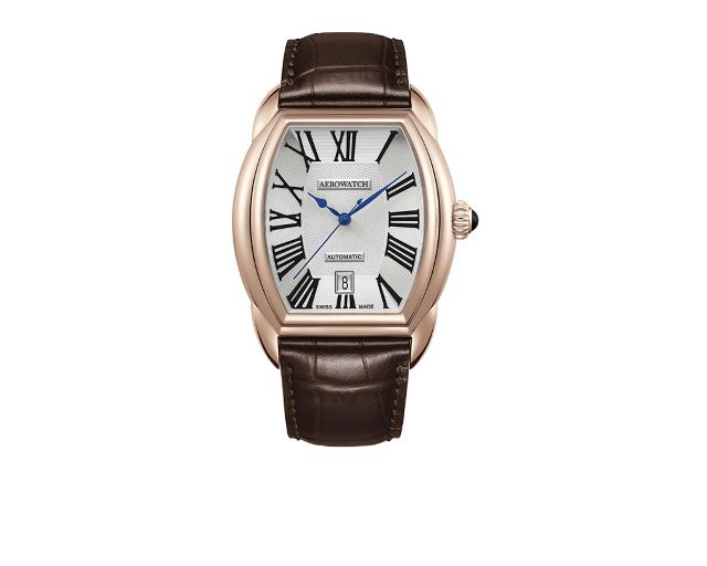 Orologio da polso uomo acciaio con cinturino in pelle