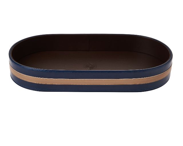 Vassoio Ovale Marrone Pozzi Milano 179276 984pm0142brow
