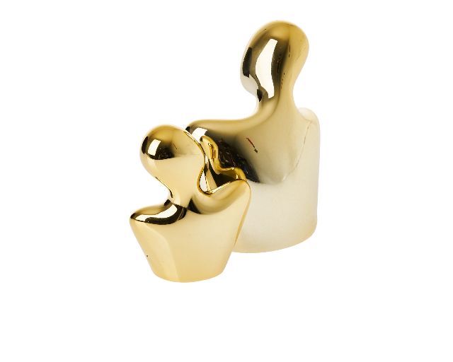 Statuina Coppia Lui Oro Lei Oro Selezione Zanolli 187503 941ma7060oro