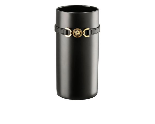 Vaso medusa 95 porcellana nero