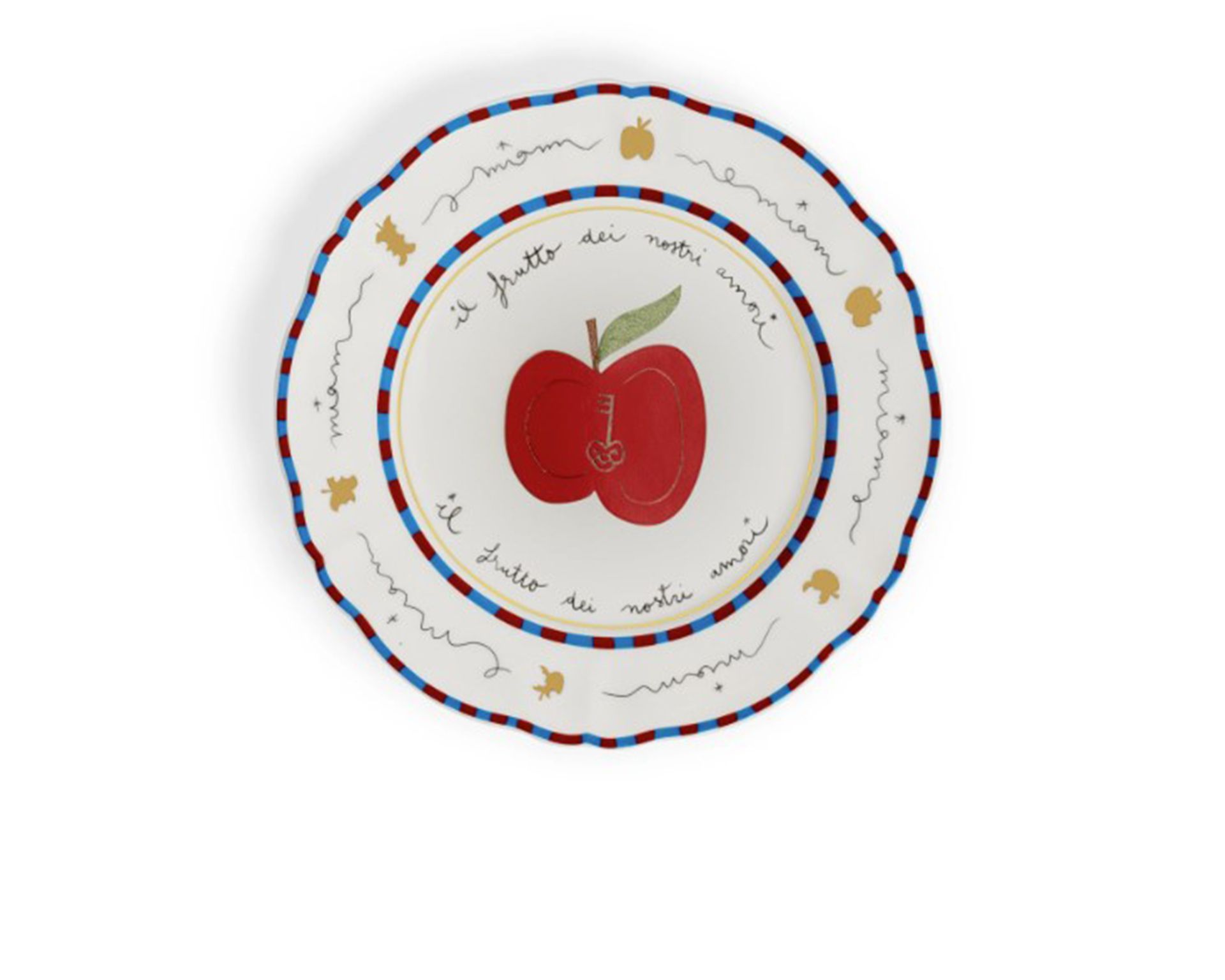 Piattino Il Frutto Della Passione Porcellana Mela Bitossi Home 179004 954pan00103