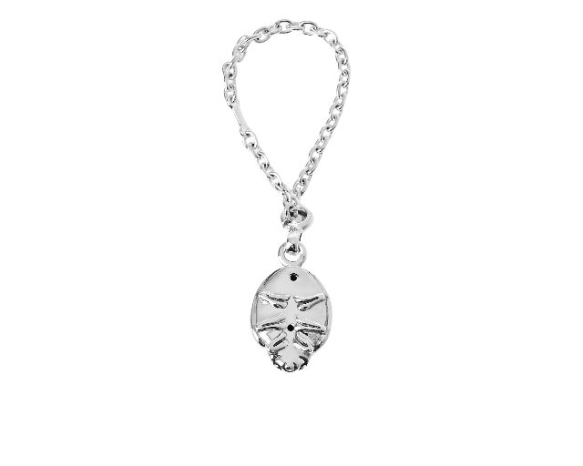 Keyring Ladybug Silver Selezione Zanolli 187644 595pc1013