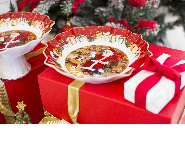 Idea regalo natale coppa toy's fantasy porcellana grande