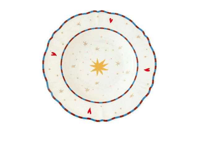 Piatto fondo il frutto della passione porcellana stella