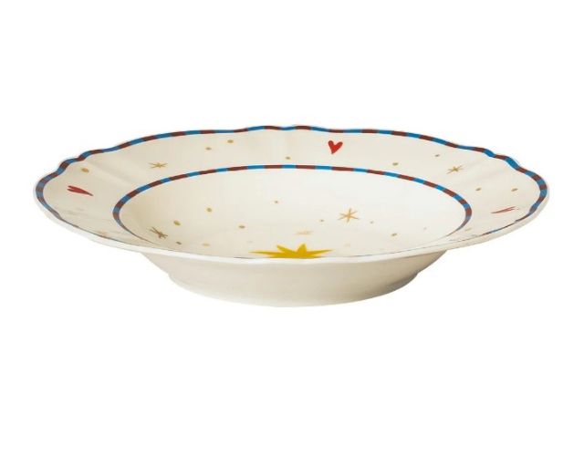 Piatto Fondo Il Frutto Della Passione Porcellana Stella Bitossi Home 179000 954pan01042