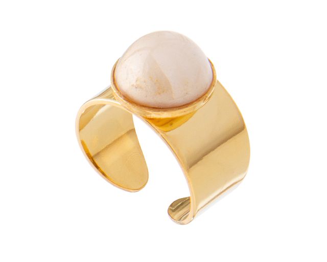 Anello seaside serenity vetro di murano rosa