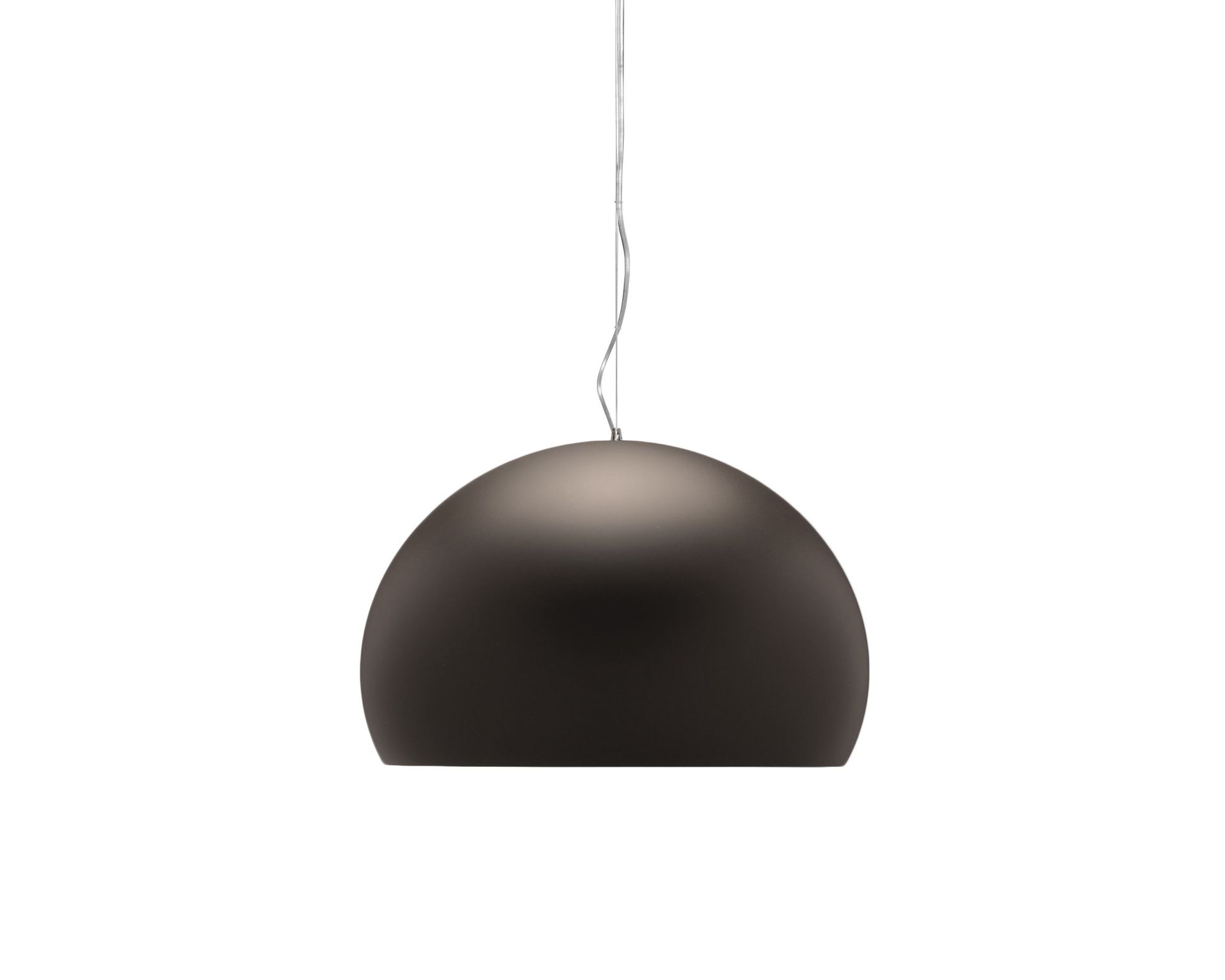 Lampada Sospensione Fly Colore Marrone Opaco Kartell 148467 90609038mm