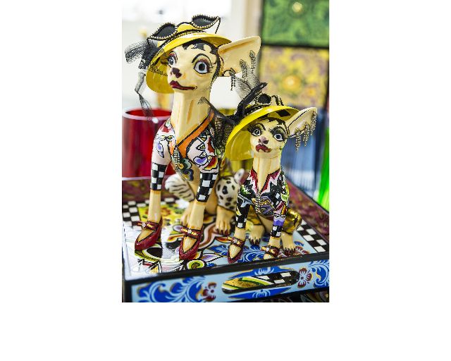 Chihuahua Frida M Dipinto A Mano Toms Drag 49353 753td4077