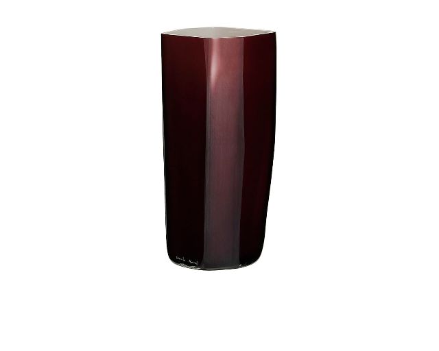 Vaso torre vetro di murano ametista