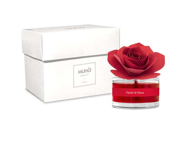 Profumatore d'ambiente rosa petali di rosa