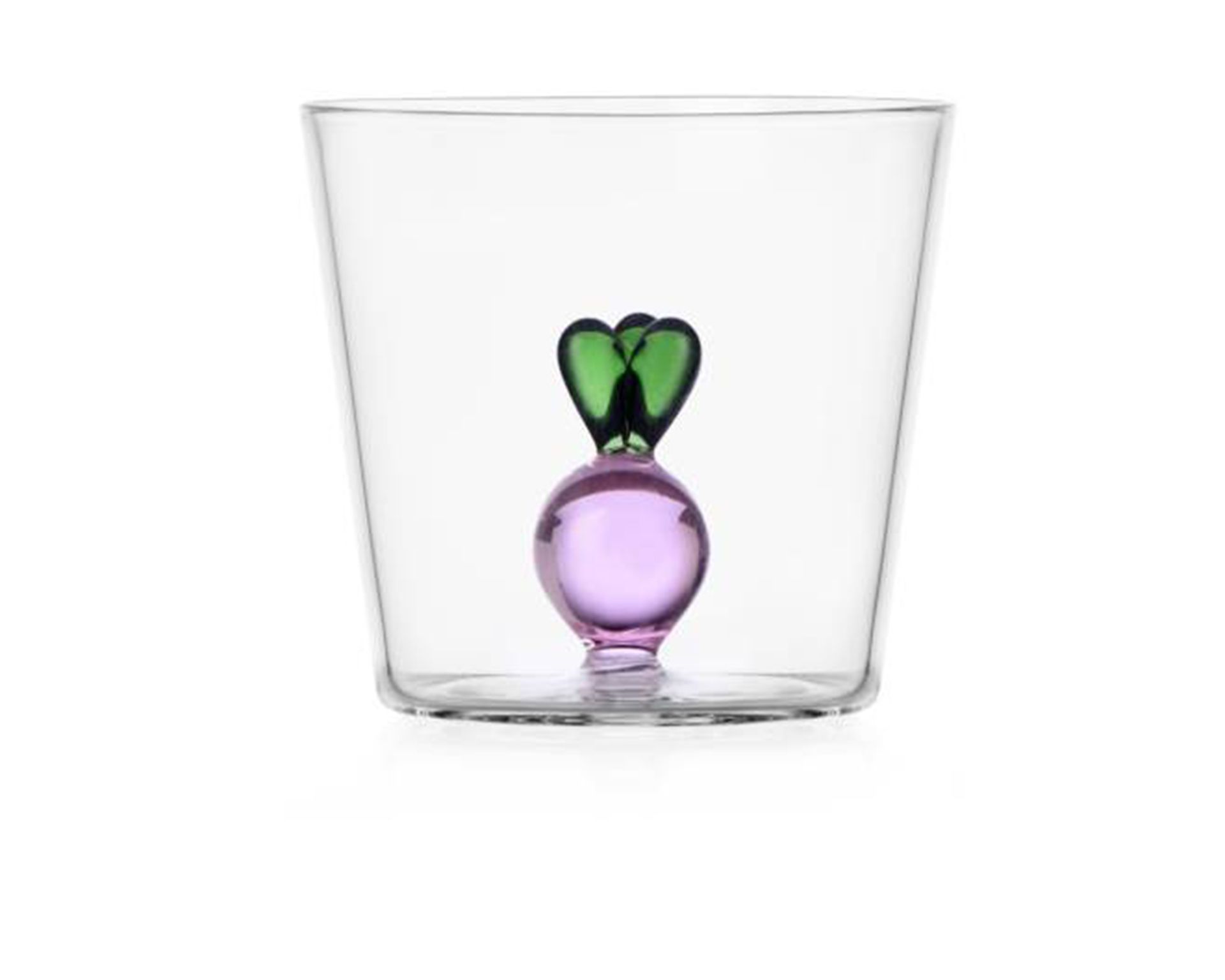 Tumbler Glass Vegetables Radish Ichendorf