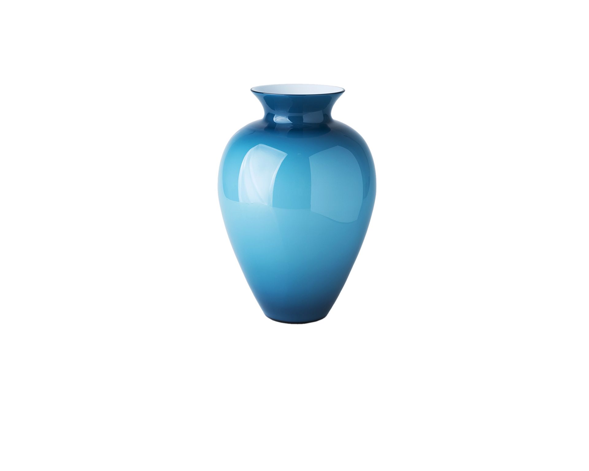 Vase Labuan Murano Glass Horizon Milk White Venini 165909 93170663ozla