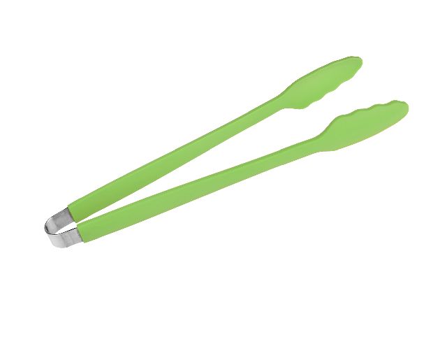 Pinza per barbecue verde acido