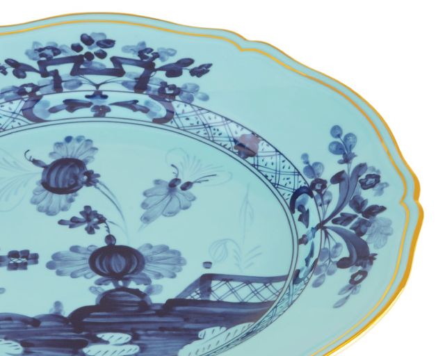 Round Tray Oriente Italiano Iris Porcelain Richard Ginori 189282 F00300vs2100310a60