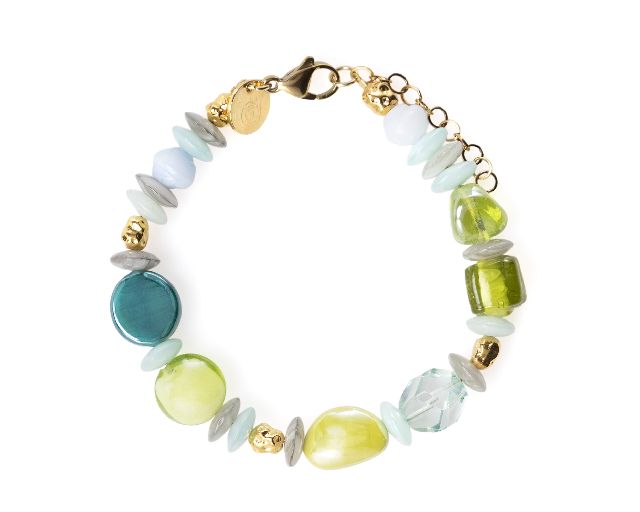Bracelet evoque murano glass