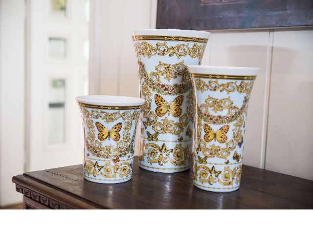 Vase le jardin porcelain