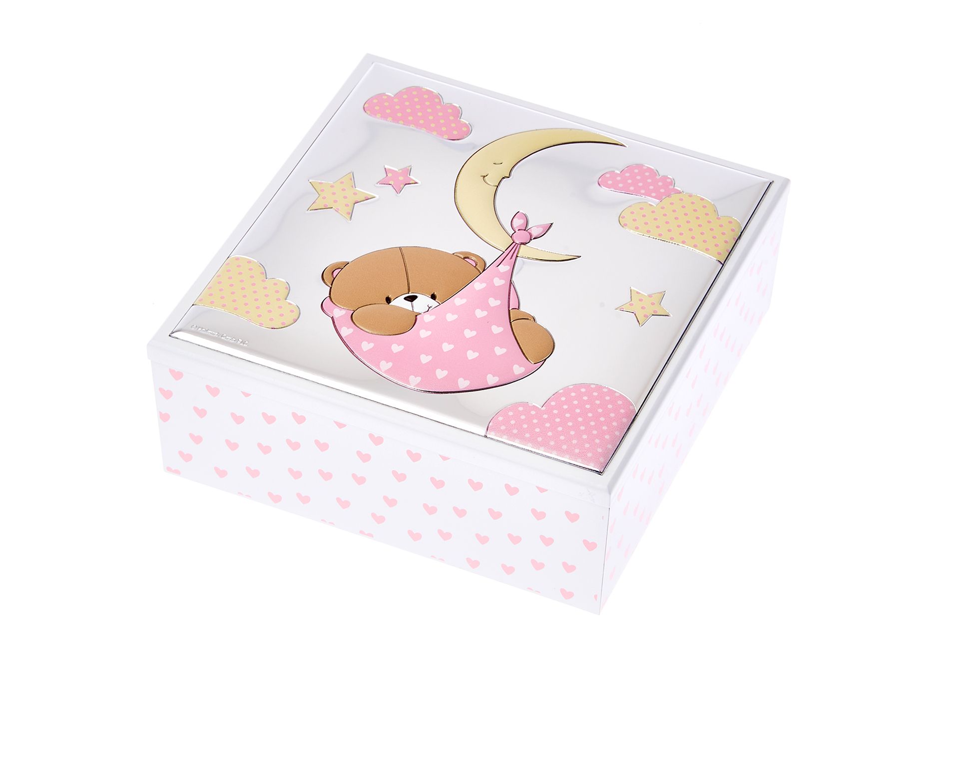 Scatola Orsetto Forever Friends Argento Pvd Rosa Selezione Zanolli 170993 875ff0360r