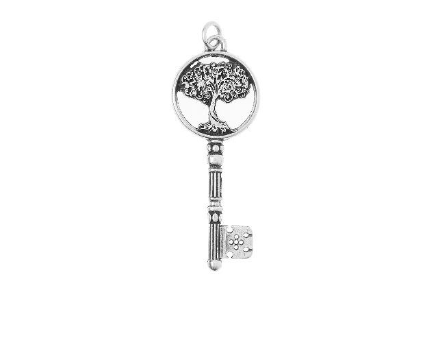 Key pendant tree of life