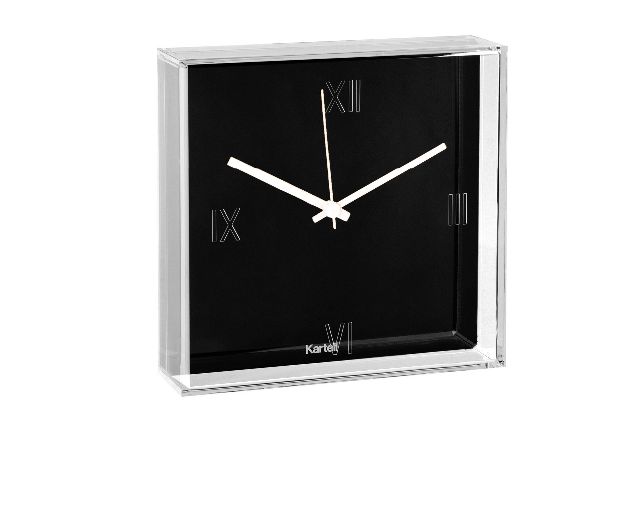 Wall clock tic&tac black