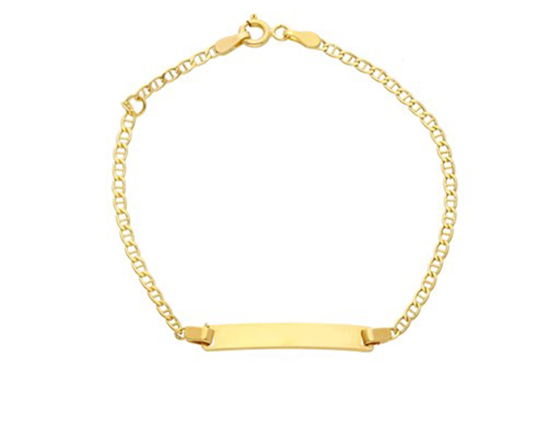 Bracciale Bimbo Oro 750 Con Piastrina Selezione Zanolli 179237 974vtd060ggt1