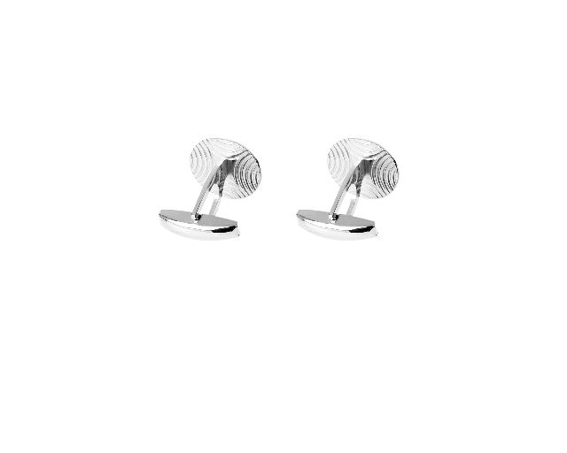 Gemelli Ovali Argento Bombati Selezione Zanolli 167704 2vgem03