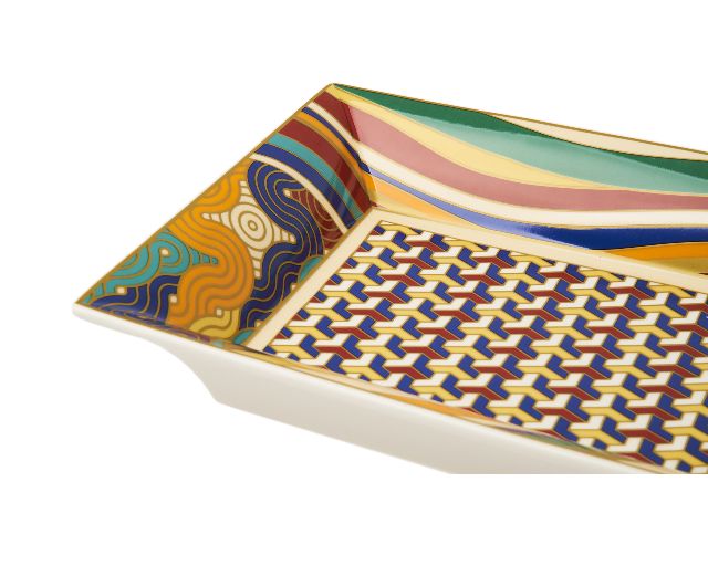 Valet Tray Living Porcelain Pozzi Milano 181731 984pm0136lige