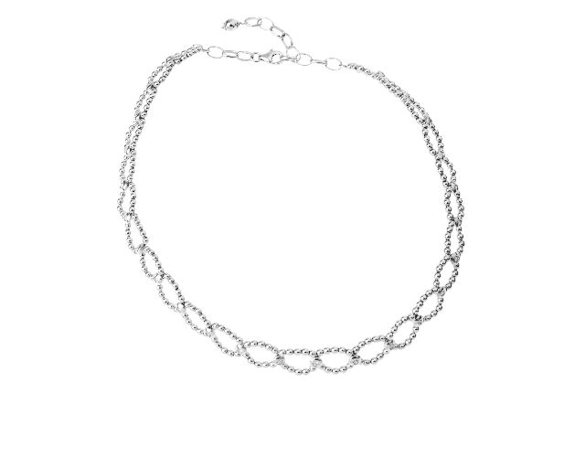 Collana Oro 750 Con Brillanti Selezione Zanolli 144297 700fs35