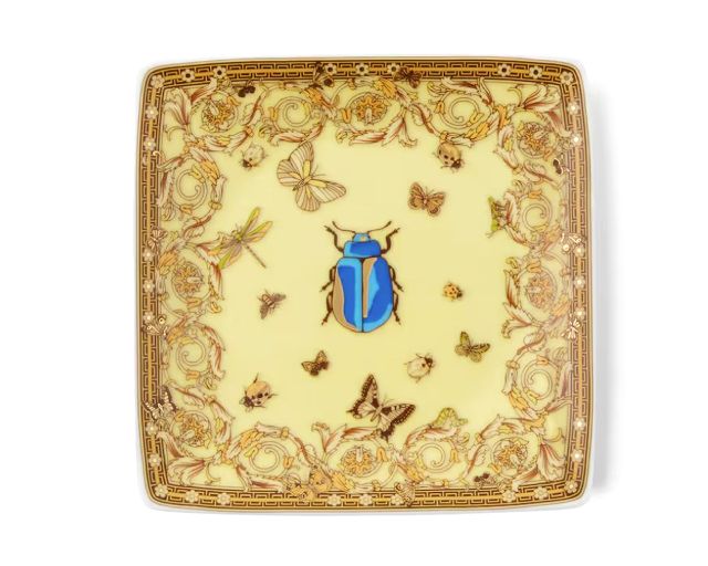 Coppetta quadra le jardin anniversary porcellana yellow